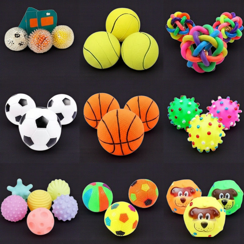 Rubber Ball with Squeaker