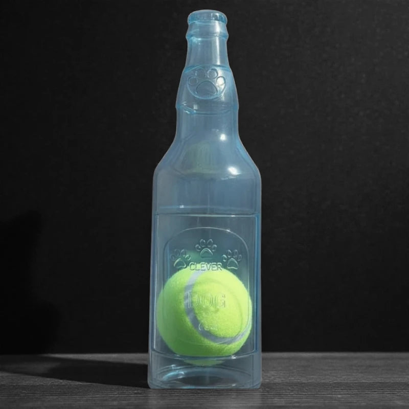 Bottle and Tennis Ball