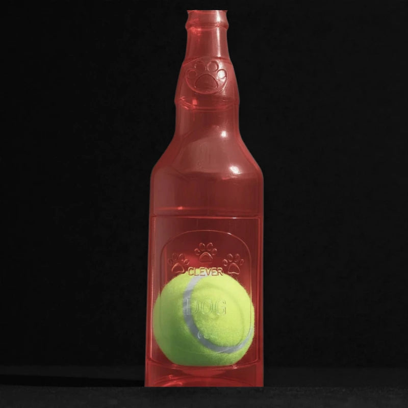 Bottle and Tennis Ball