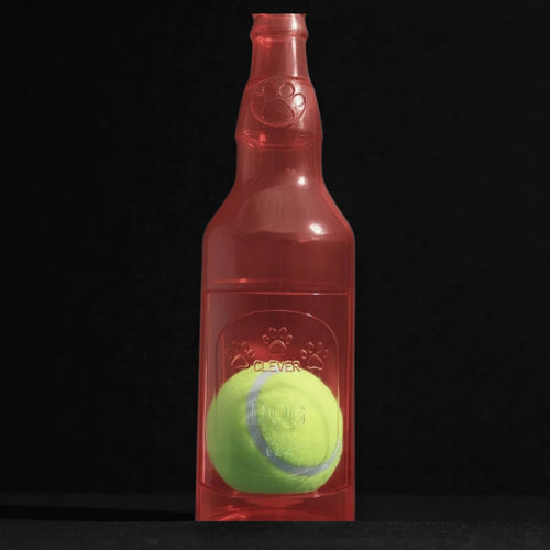 Bottle and Tennis Ball