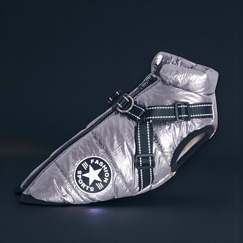 Waterproof Winter Coat with Integrated Harness