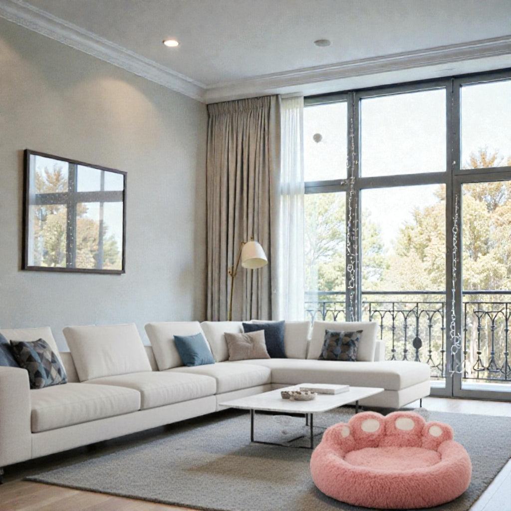 Soft Dog &amp; Cat Basket and Bed