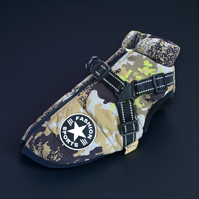 Waterproof Winter Coat with Integrated Harness