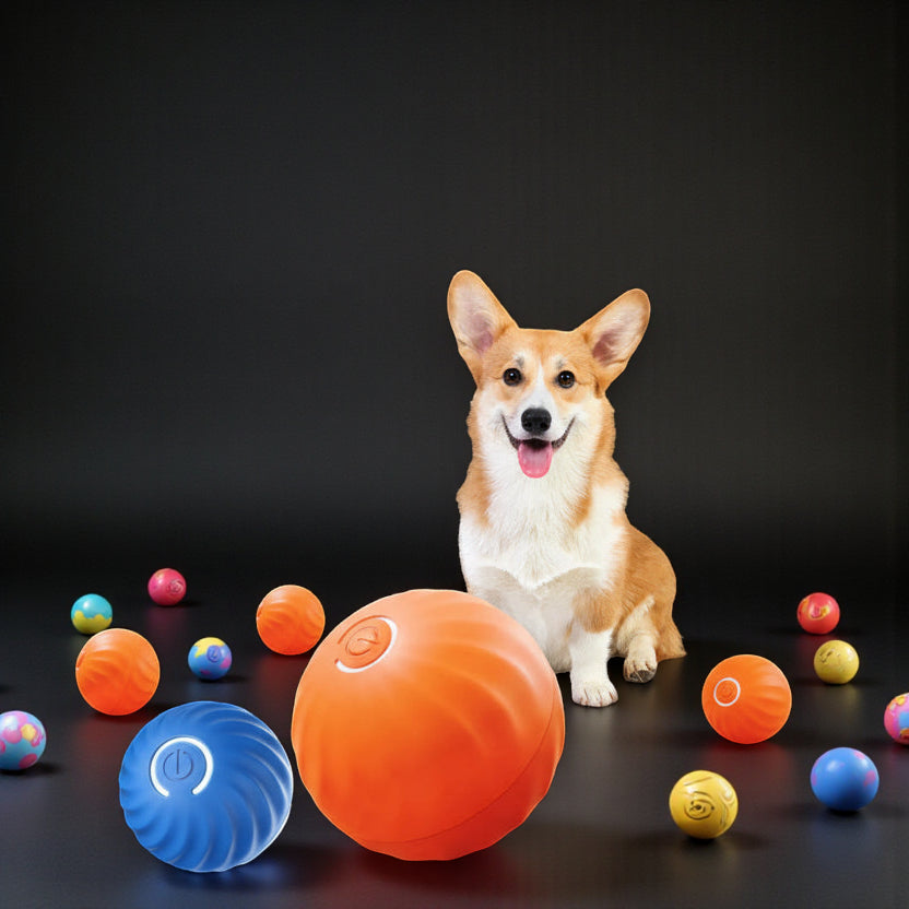 USB Rotating and Bouncing Smart Toy