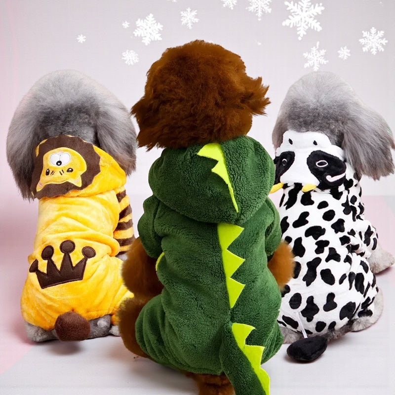 Dog &amp; Cat Fleece Onesie