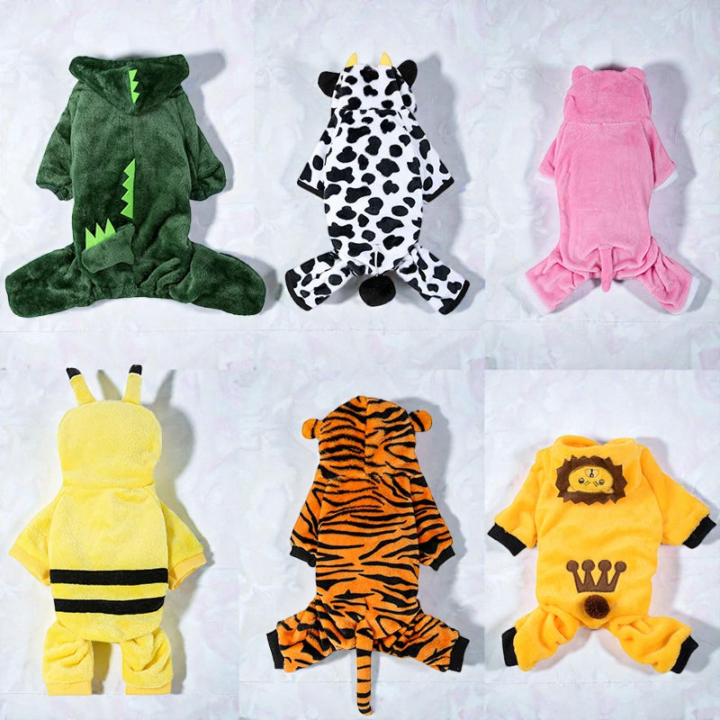 Dog &amp; Cat Fleece Onesie