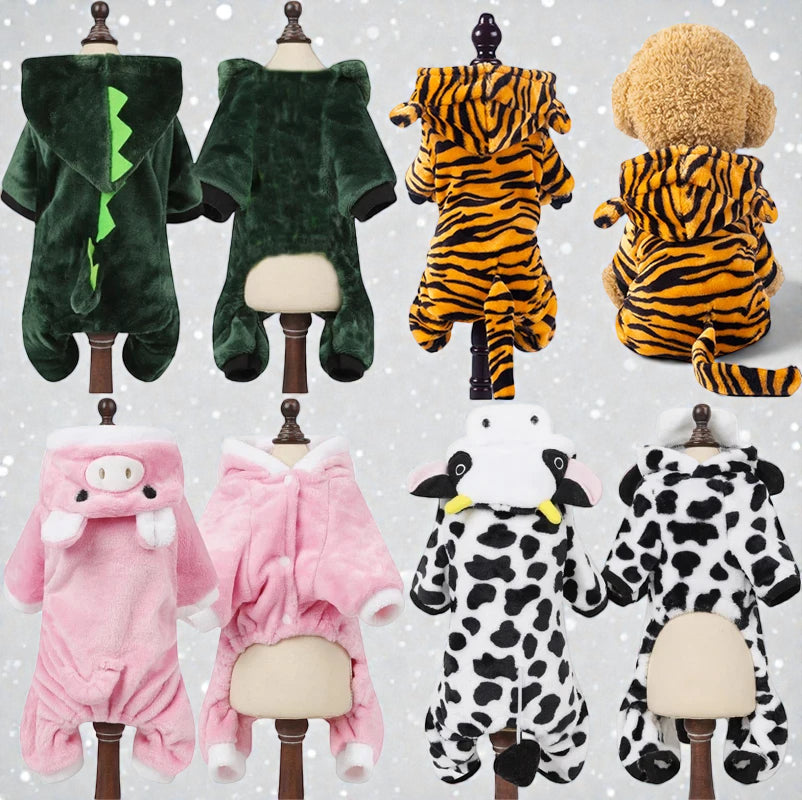 Dog &amp; Cat Fleece Onesie