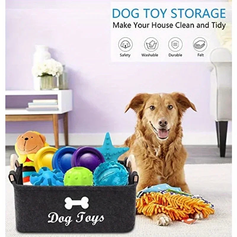 Pet Toy Basket